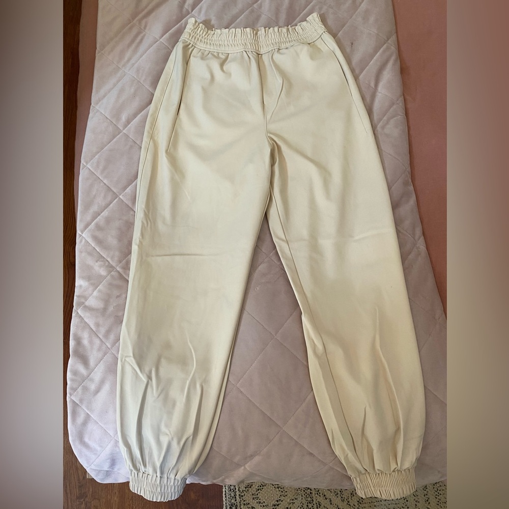 Zara Nylon Joggers XS